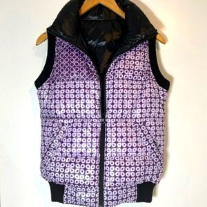 Roxy women's reversible jacket. 90% down 10% feather